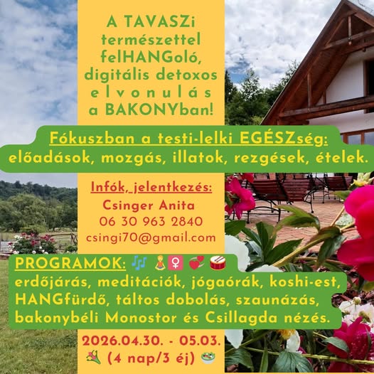 Tavaszi feltöltődés